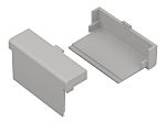RS PRO Terminal Cover for Use with DIN Rail Enclosure