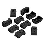 RS PRO ABS Pole Mount Bracket for Use with Enclosures, 31.75 x 19.75 x 13mm