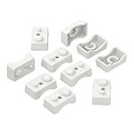 RS PRO ABS Pole Mount Bracket for Use with Enclosures, 31.75 x 19.75 x 13mm