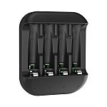 RS PRO Battery Charger For NiCd, NiMH AA, AAA 4 Cell 1.2V 500mA