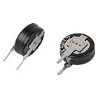 Supercondensador EDLC RS PRO, 0.1F, -20 → +80%, 5.5V dc, Montaje en orificio pasante