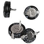Supercondensador EDLC RS PRO, 0.22F, -20 → +80%, 5.5V dc, Montaje en orificio pasante