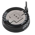 Supercondensador EDLC RS PRO, 0.33F, -20 → +80%, 5.5V dc, Montaje en orificio pasante