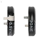 Supercondensador EDLC RS PRO, 4F, -20 → +80%, 5.5V dc, Montaje en orificio pasante