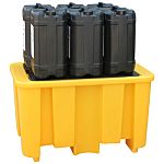 RS PRO Polyethylene Drum Pallet for Oil, 230L Capacity