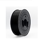 RS PRO 2.85mm Black PLA 3D Printer Filament, 2.3kg