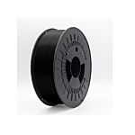 RS PRO 1.75mm Black PLA 3D Printer Filament, 1kg