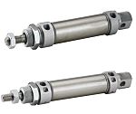 RS PRO Pneumatic Piston Rod Cylinder - 12mm Bore, 100mm Stroke, Double Acting