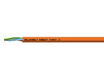 Câble de commande Blindé Helukabel H05BQ, 3G 0,75 mm², 19 AWG, Orange