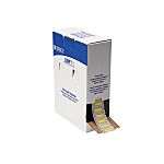 Brady BM on White Heatshrink Labels, 1in Label Length, 0.187in Label Width