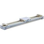 SMC Double Acting Rodless Pneumatic Cylinder 300mm Stroke, 25mm Bore