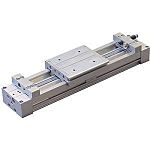 SMC Double Acting Rodless Pneumatic Cylinder 400mm Stroke, 25mm Bore