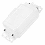 GreenBrook CHOC30A Series White Polypropylene Junction Box, IP20, 49 x 110 x 28mm