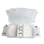 GreenBrook CHOC30APLS Series White Polypropylene Junction Box, IP20, 110 x 47 x 29mm
