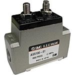 SMC Pneumatic Control Valve, G 1/8 Female 7 bar