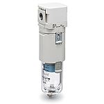 SMC G 1/2 Pneumatic Separator, 0.1μm filtration, 0.5bar to 10 bar