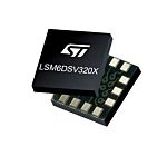 STMicroelectronics 6-Axis Surface Mount Accelerometer & Gyroscope, LGA-14L, I2C, MIPI I3CSM, SPI, 14-Pin