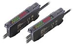 Omron Fibre Amplifier 3 μm, NPN Output Wires, 720 mW, IP50, 12 → 24 V