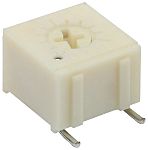 500Ω, SMD Trimmer Potentiometer 0.5W Top Adjust Vishay, TS7