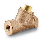 SMC, 1/2 in Bronze Process Pump Strainer