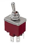 APEM Toggle Switch, Panel Mount, On-Off, DPST, Screw Terminal, 28V