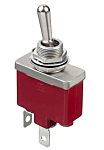 APEM Toggle Switch, Panel Mount, On-On, SPST, Screw Terminal, 28V