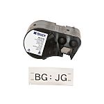 Brady B-109 Black on White Label Printer Labels, 0.75 in Length, 3 in Width, 0.75in Label Length, 3in Label Width