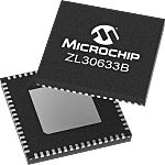 ZL30633BLDG1, Clock Driver CMOS, 10-Input, 64-Pin VQFN