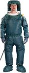 Ansell Green Coverall, EN 1073-2, EN 1149-5, EN 14126, L