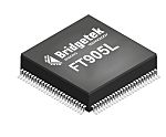 Mikrokontrolér FT905L-C-T 32bit FT32 100MHz 256 KB Flash, počet kolíků: 80, LQFP