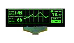 Midas 5.5in Green Passive matrix OLED Display 256 X 64pixels COT Multi Interface