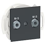 F Anthracite Female Socket