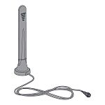 Schneider Electric PASA-ANT1 Panel Antenna with RP SMA Connector, WiFi
