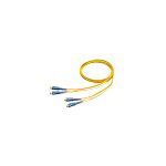 Schneider Electric LC to LC Duplex Single Mode OS2 Fibre Optic Cable, 9μm, Yellow, 3m