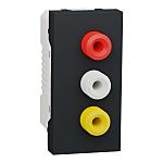 Anthracite Socket TV Aerial Connector