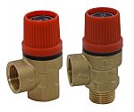RS PRO 6bar Pressure Relief Valve With Female BSP 1/2 in BSP Connection