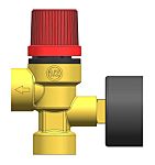 RS PRO 3bar Pressure Relief Valve With Female BSP 1/2 in BSP Connection