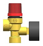 RS PRO 3bar Pressure Relief Valve With Female BSP 1/2 in BSP Connection