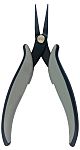 RS PRO Nose pliers, 160mm Overall, Pointed, Straight Tip, 28mm Jaw, ESD