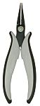 RS PRO Nose pliers, 160mm Overall, Pointed, Rounded Outside Tip, 28mm Jaw, ESD