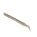 RS PRO 120mm, Low Carbon Austenitic Steel, Curved, Tweezer