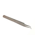 RS PRO 120mm, Low Carbon Austenitic Steel, Bent, Extra Fine, Tweezer