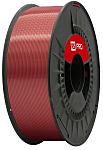 RS PRO 1.75mm Scarlet PLA 3D Printer Filament, 1kg