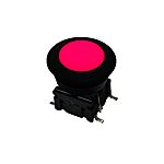 MEC IP67 Black, White Round Button Tactile Switch, SPST Surface Mount