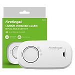 FireAngel Safety Technology Limited ABS Plastic Smoke Detector, 85dB, 3V dc