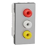 Aluminum Color Socket TV Aerial Connector