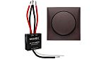 Berker 1 Gang Round Push Button Operator Dimmer Switch, 48V dc, 96W