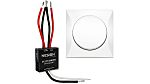 Berker 1 Gang Round Push Button Operator Dimmer Switch, 48V dc, 96W