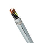 Lapp Olflex Classic Control Cable, 2 Cores, 1 mm², CY, Screened, Grey PVC Sheath, 18 AWG