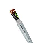 Lapp Olflex Chain 809 Control Cable, 2 Cores, 0.5 mm², Unscreened, Grey PVC Sheath, 21 AWG